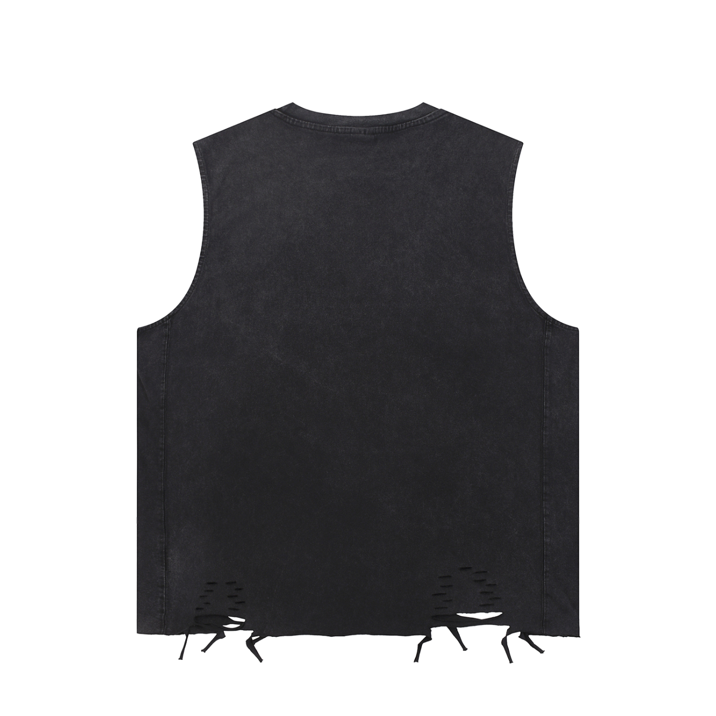 Vamp Raw-Hem Tank Top
