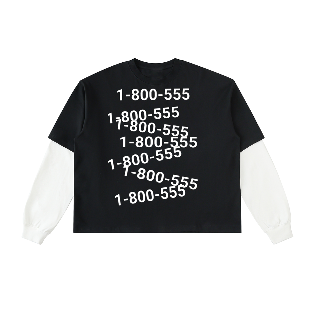 Opium Hotline Sleeve Cotton T-Shirt