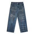 Bible Verse Baggy Denim Jeans