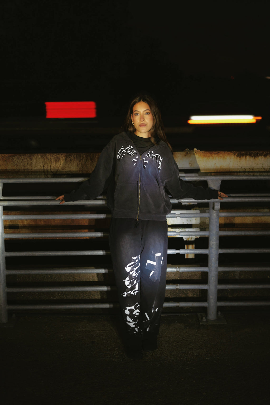Externity Zipper Boxy Fleece Hoodie
